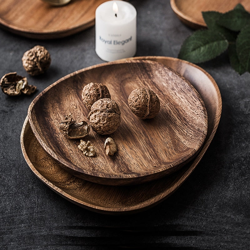 Foundry Acacia Wood Serveware Set