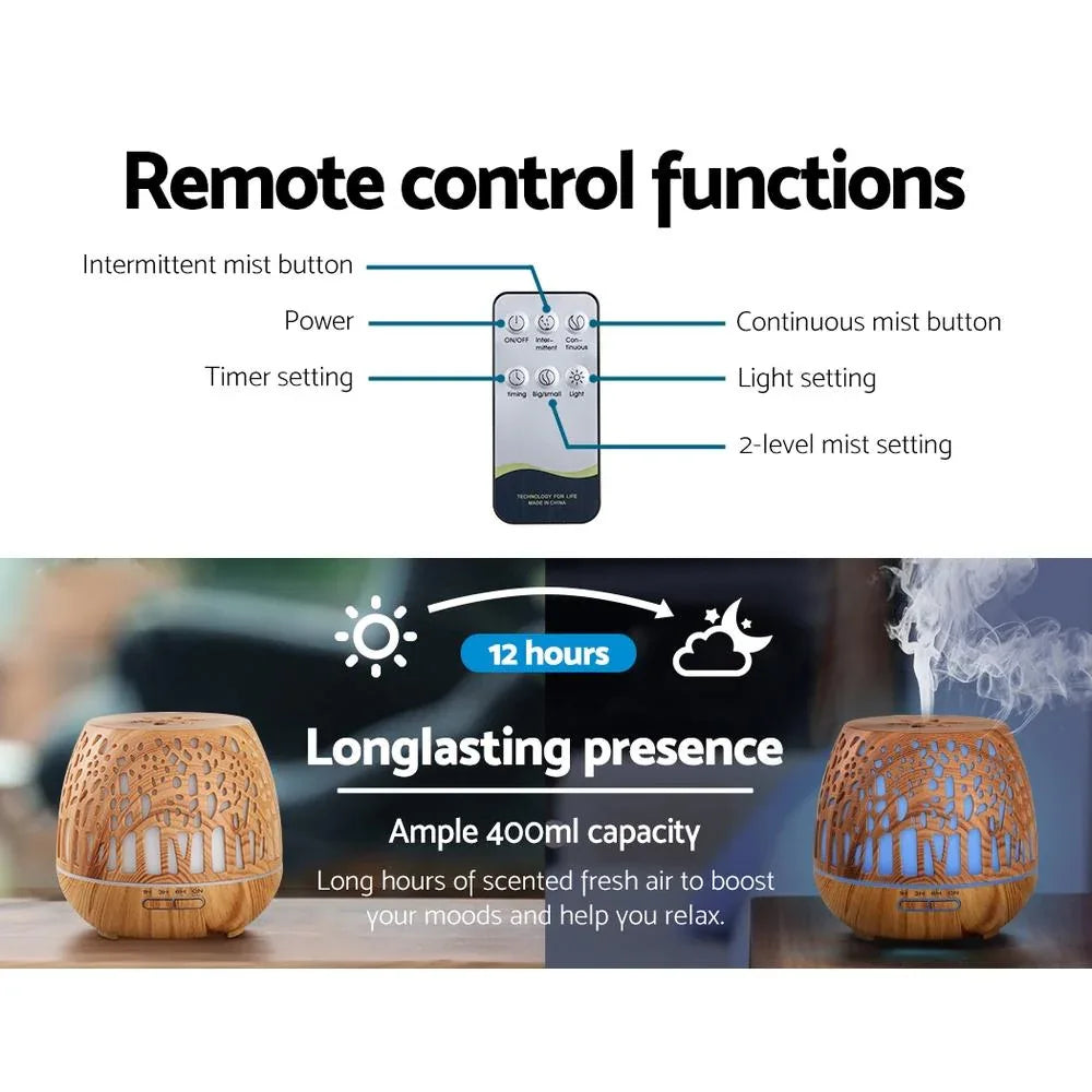 Devanti Aroma Diffuser &  Humidifier
