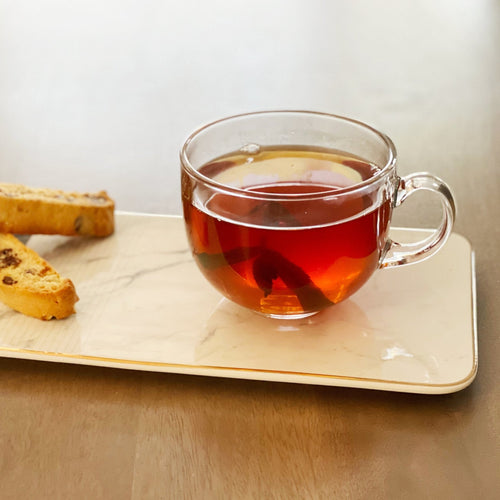 Alvina Glass Tea Cup
