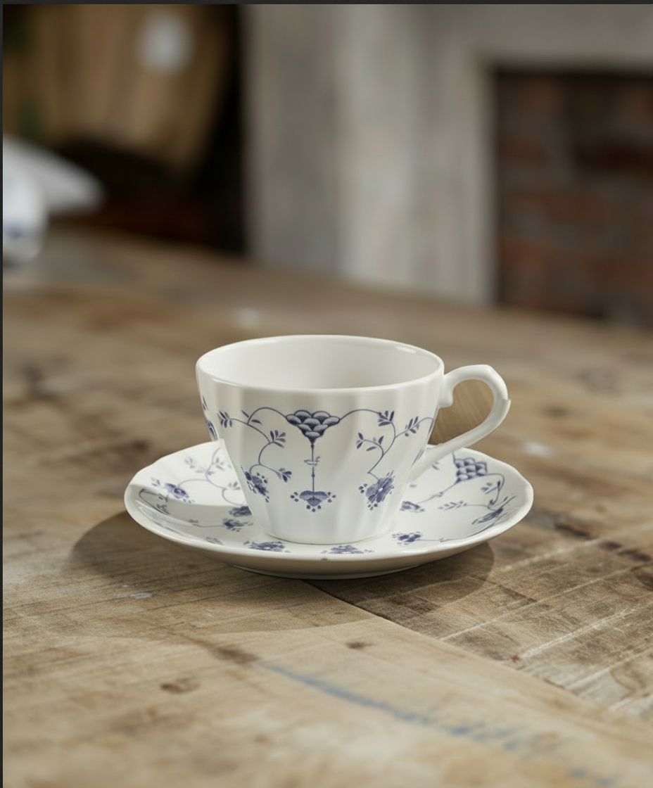 Tea Cup & Saucer Set