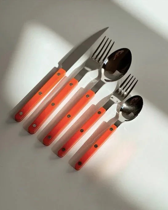 Set Of 10 Pcs French Dopamine Cutlery Flatware (Bistrot Style)