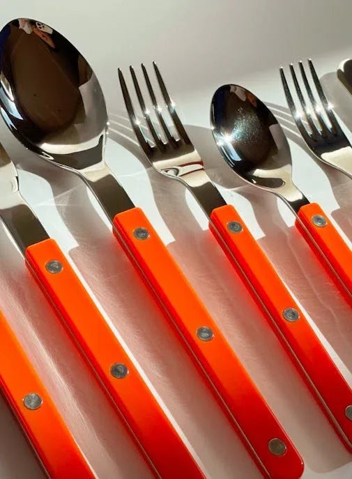 Set Of 10 Pcs French Dopamine Cutlery Flatware (Bistrot Style)