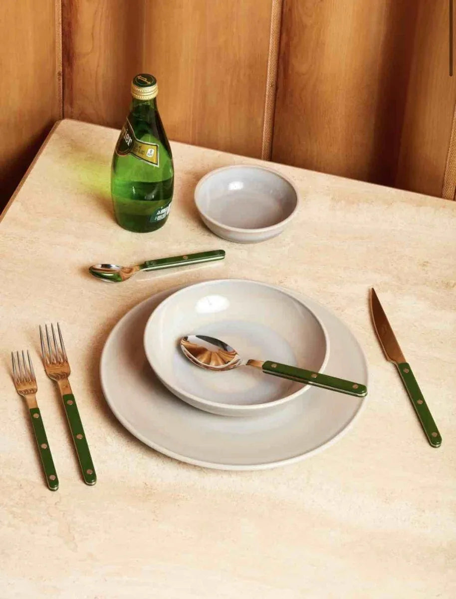 Set Of 10 Pcs French Dopamine Cutlery Flatware (Bistrot Style)